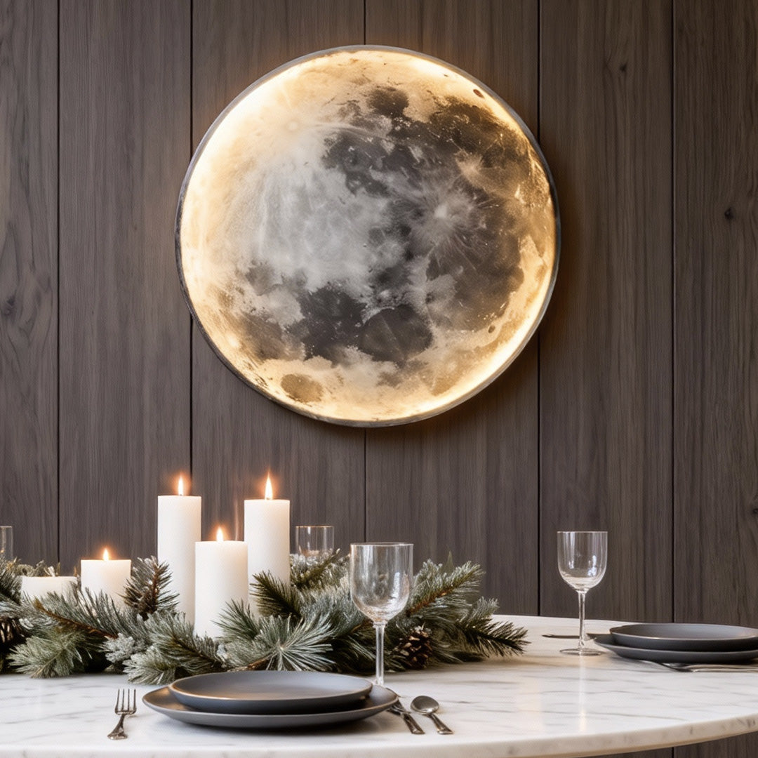 Lunar Moon Dimmable LED Modern Wall Sconce - Stylish Wall Lamp Lighting