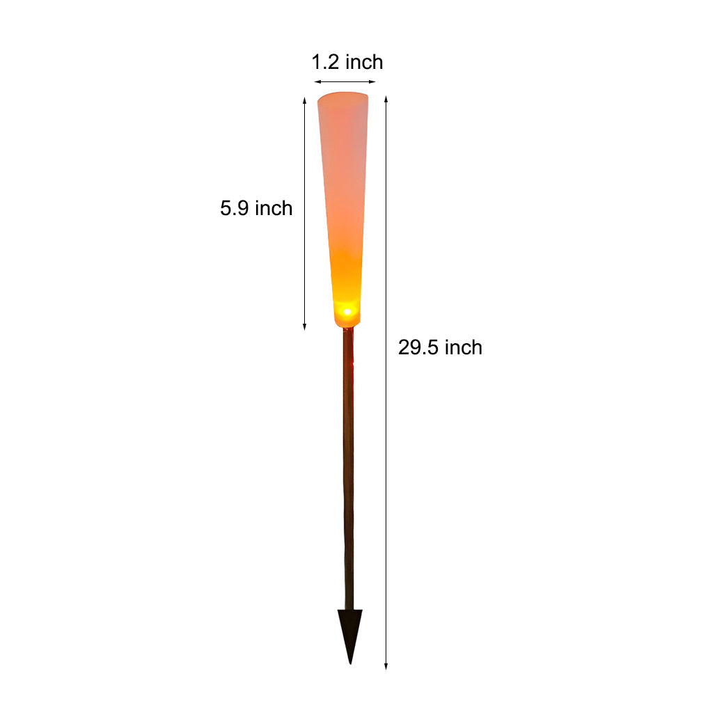 Reed Acrylic Frosted Landscape Stake Lights, 10-Pack — Stainless Steel, LED 3W, IP54 Weatherproof, 12V Hardwired, Warm White