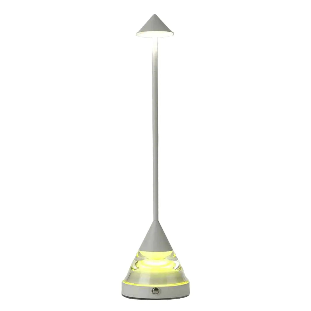 Creative Pointed Aluminum Iron Accent Light - Unique Small Table Lamp Luxe