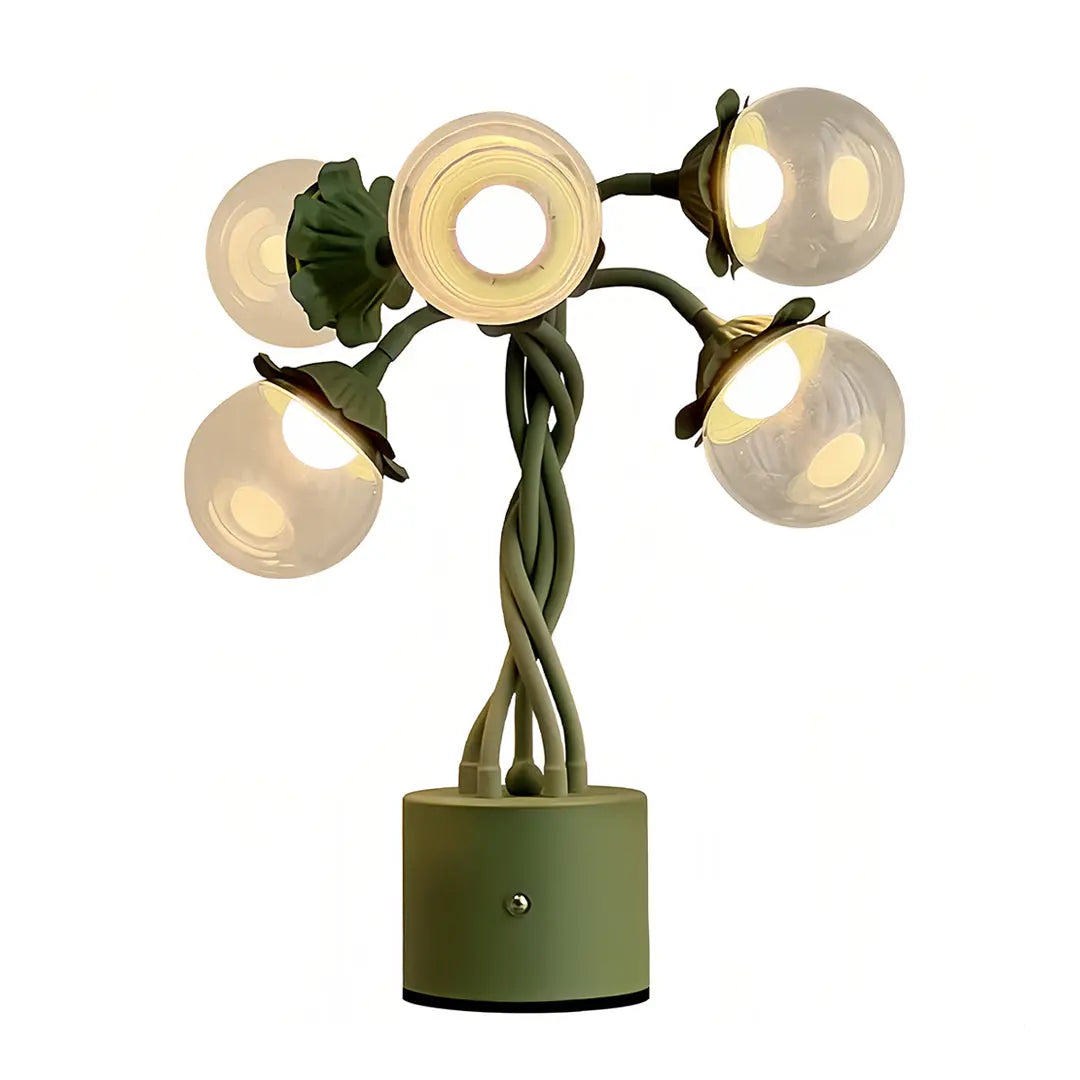 Adjustable DIY Bubble Table Lamps with Flexible Stems - Creative Lighting Solution Luxe