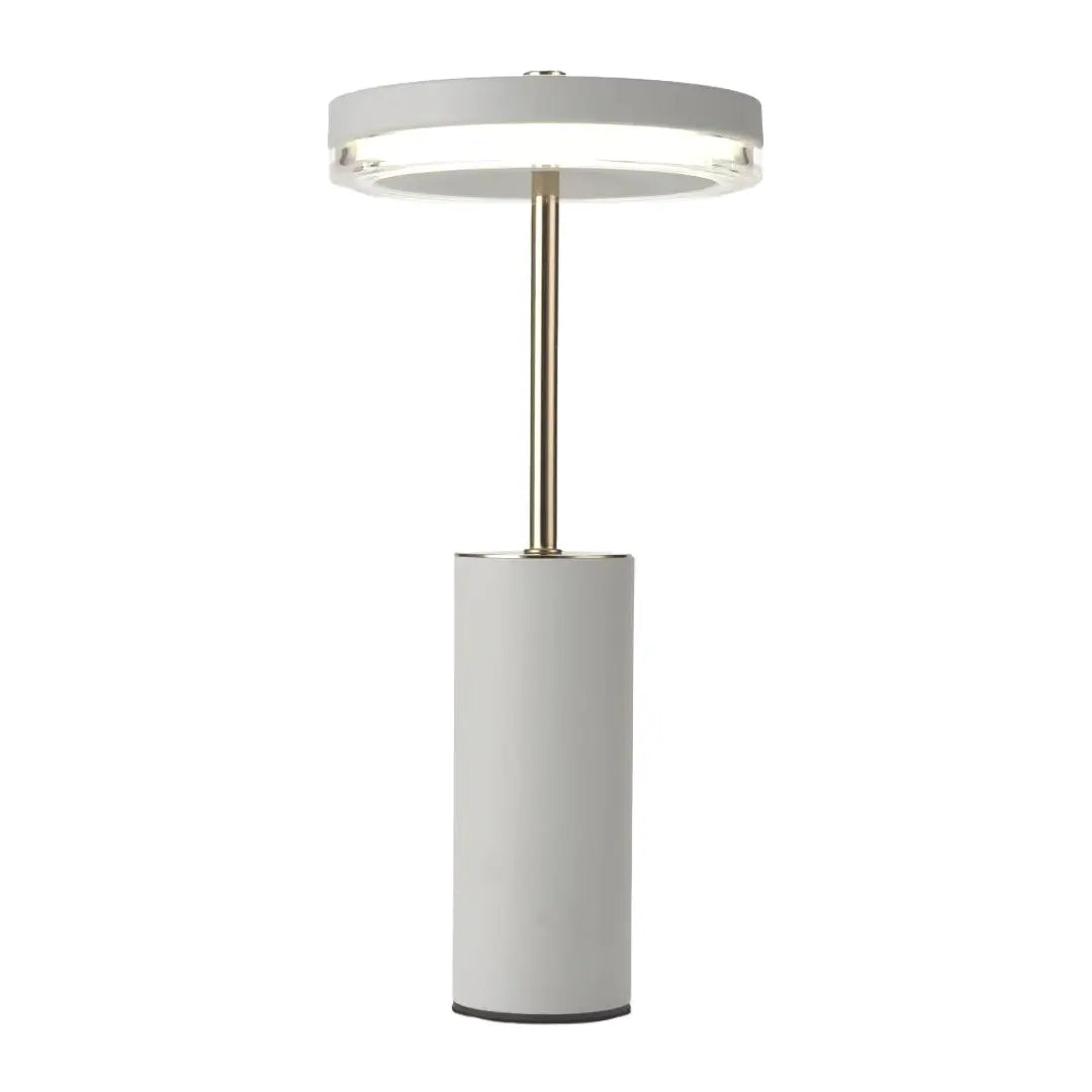 European Style Decorative Cylinder Table Lamps - Metal Lighting Accent Luxe
