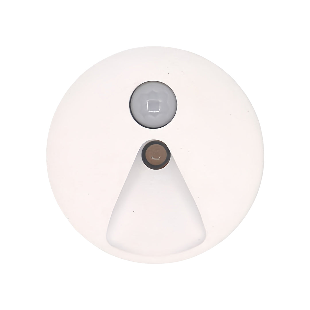 Flush-Mount LED Stair Step Light — Aluminum, 1W 4000K, Infrared Motion Sensor, IP54, Hardwired