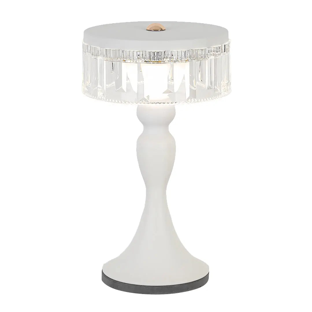 Nordic Minimalist Decorative Light: Forged Iron Table Lamps with Acrylic Accents Luxe