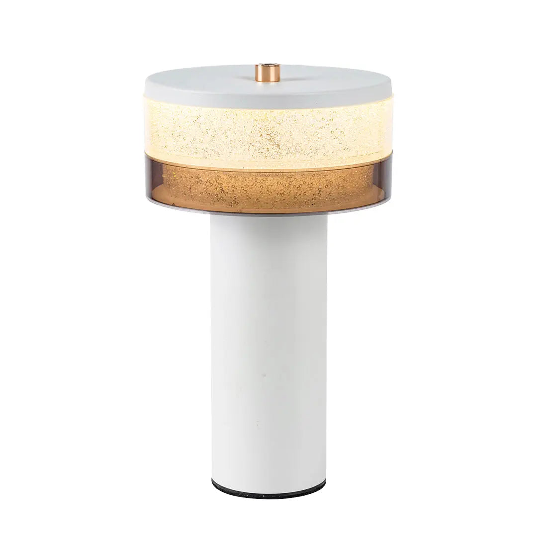 Sleek Nordic Cylindrical Table Lamp - Stylish Decorative Iron Light Luxe