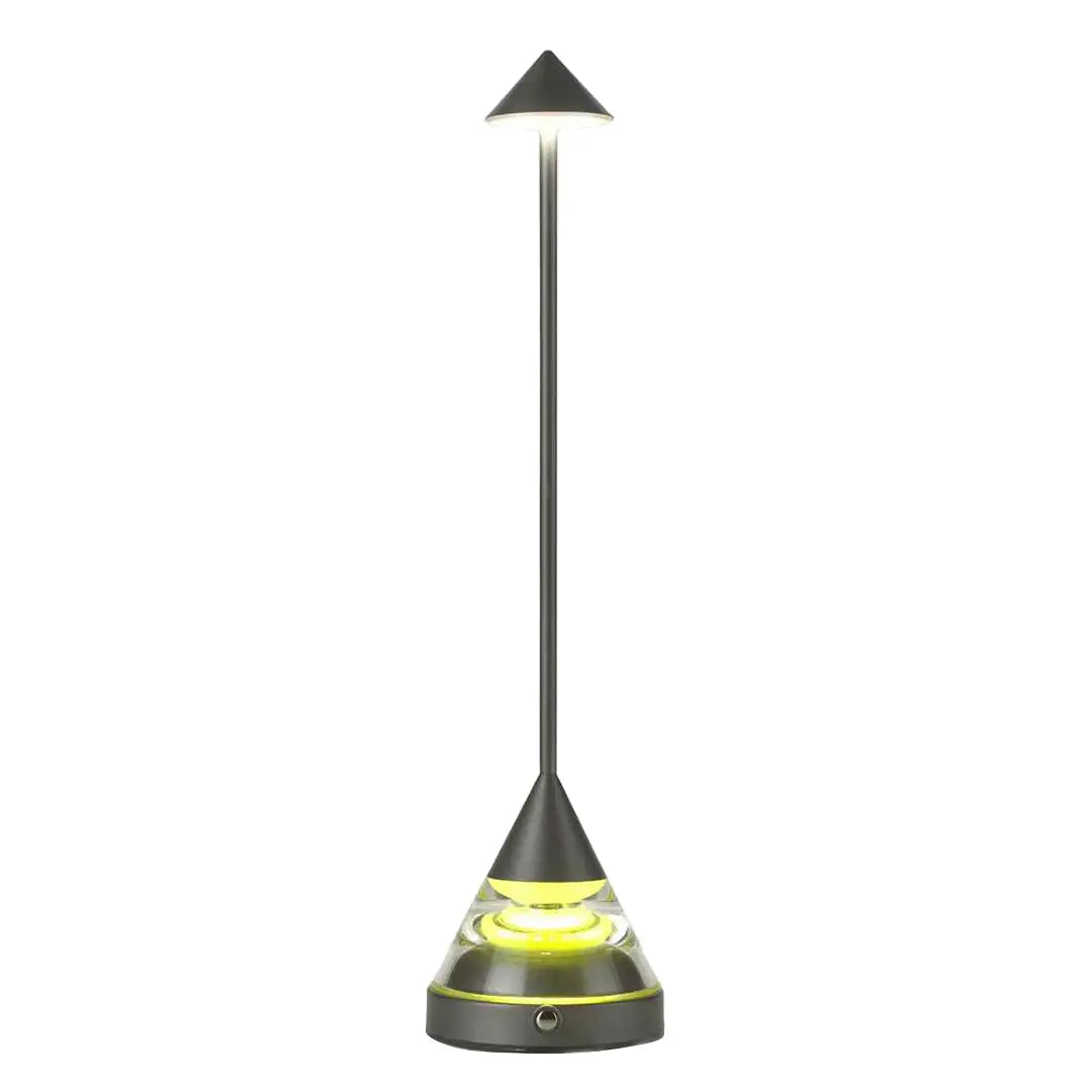 Creative Pointed Aluminum Iron Accent Light - Unique Small Table Lamp Luxe
