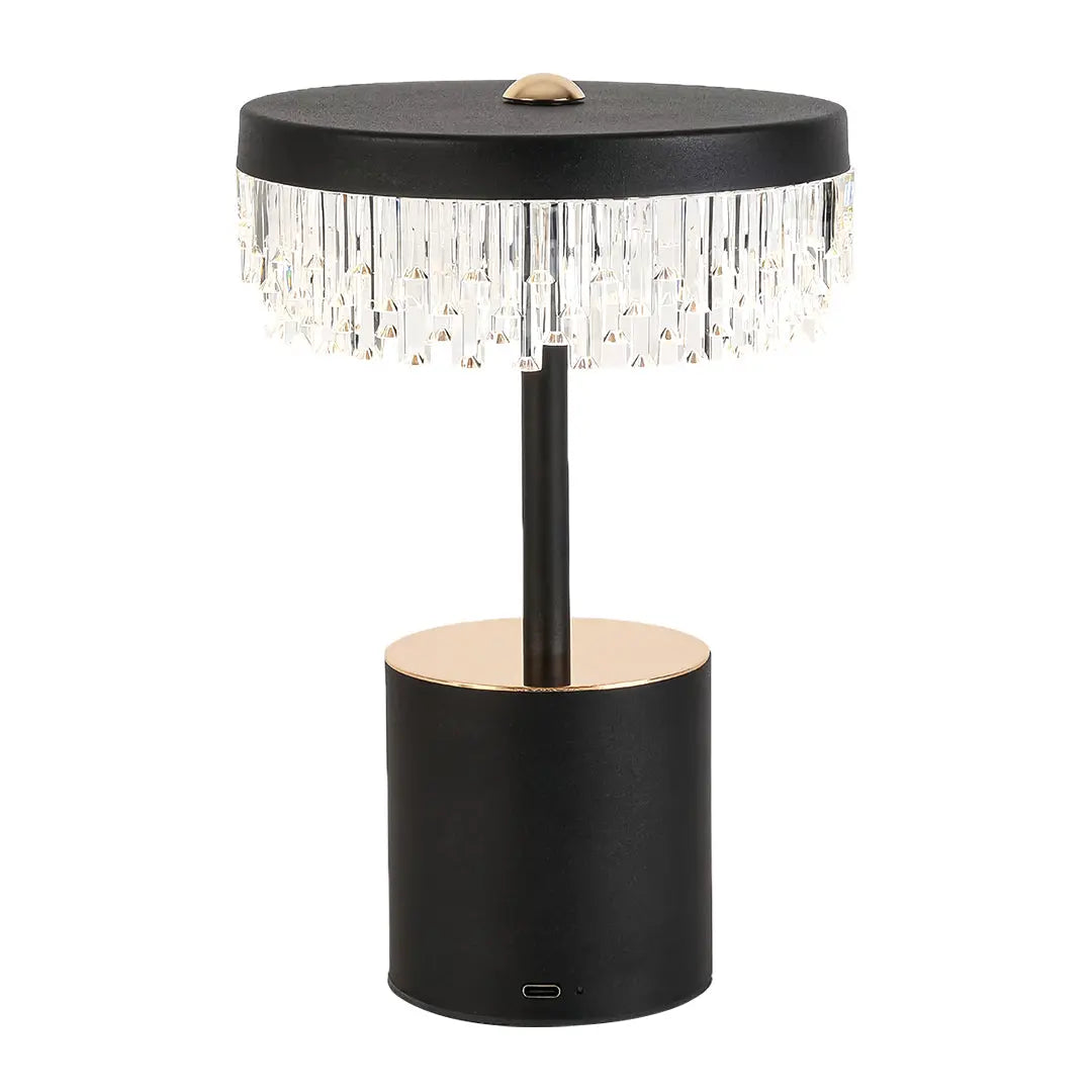 Minimalist Fringe Table Lamp with Creative Design and USB Charging Luxe