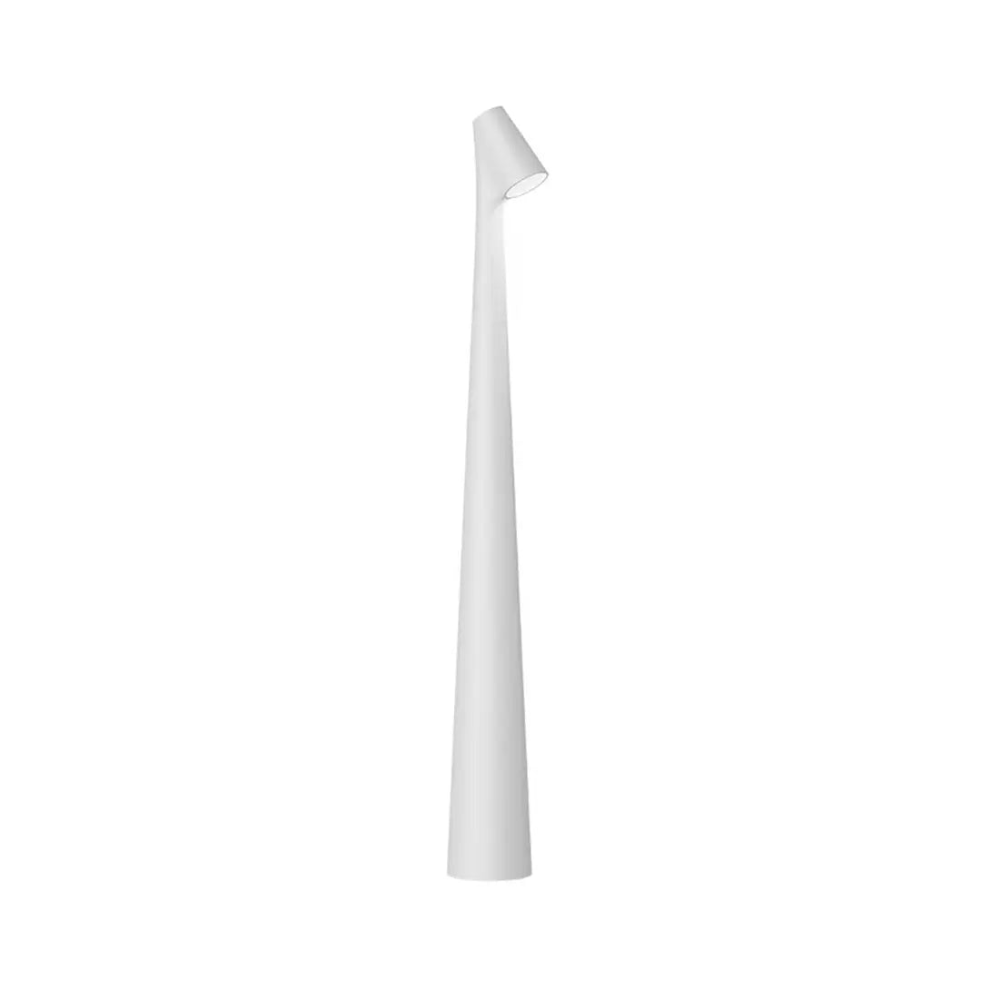 LED Accent Table Lamp with a Modern Conical Stem Luxe