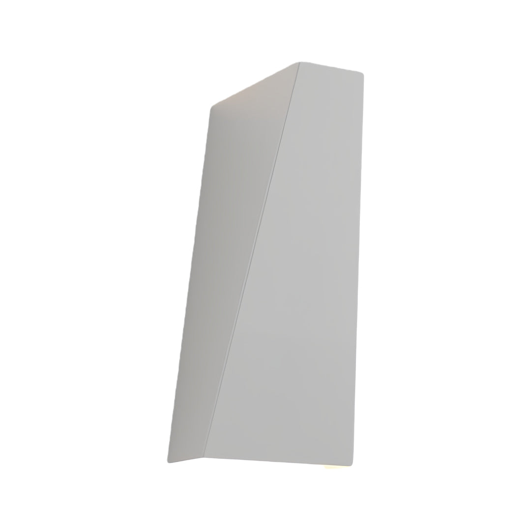 Modern Geometric LED Wall Light Fixture with Up and Down Lighting