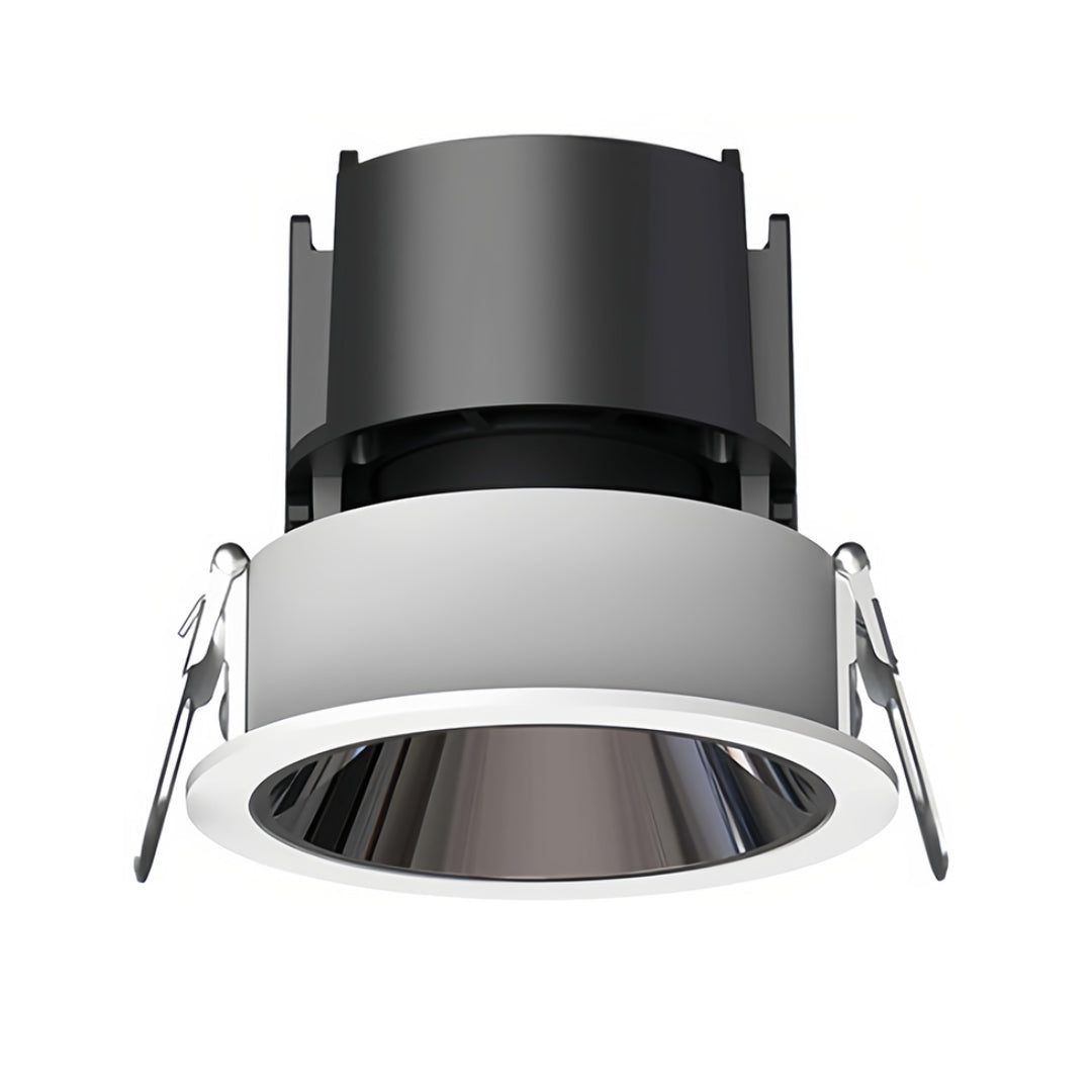 Deep Anti-Glare LED Recessed Spotlight — Aluminum & Acrylic, 9W–18W, 55mm / 75mm / 95mm, 3000K / 4000K / 6000K