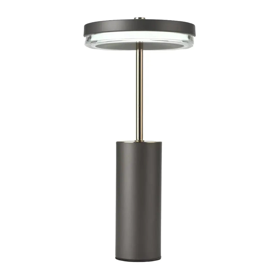 European Style Decorative Cylinder Table Lamps - Metal Lighting Accent Luxe