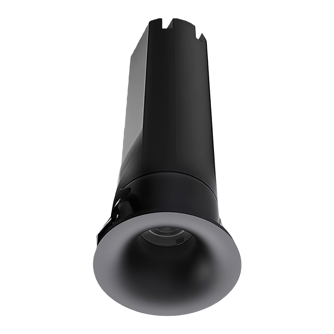 Arc-Shaped Mini LED Recessed Spotlight — Aluminum, Deep Anti-Glare, 15° Beam, 6W–7W, 3000K / 4000K / 6000K