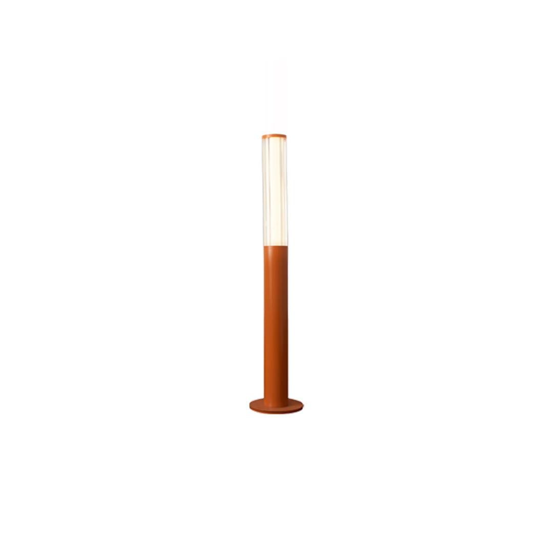 Minimalist LED Bollard Garden Light — Aluminum, High-Transparency Glass, IP65, Ra90, 4 Heights
