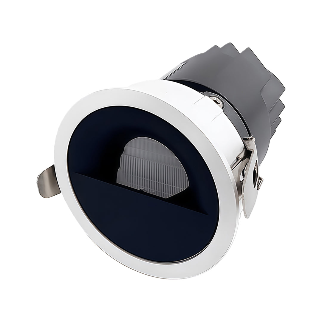 Adjustable Anti-Glare Recessed Spotlight — Aluminum & Acrylic, LED, 7W–20W, 3000K / 4000K / 6000K, 30° Adjustable, Ra90