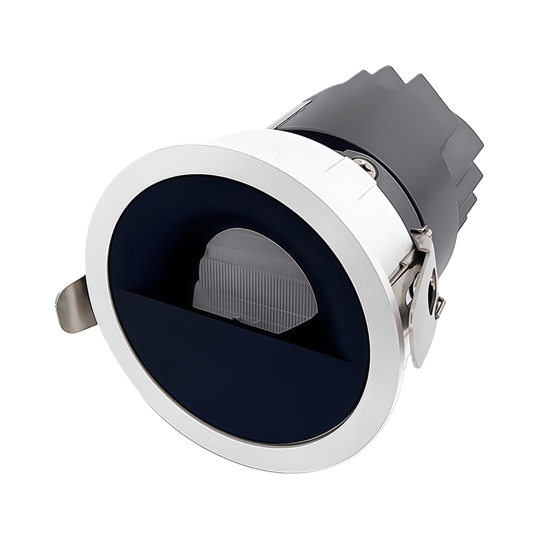 Adjustable Anti-Glare Recessed Spotlight — Aluminum & Acrylic, LED, 7W–20W, 3000K / 4000K / 6000K, 30° Adjustable, Ra90