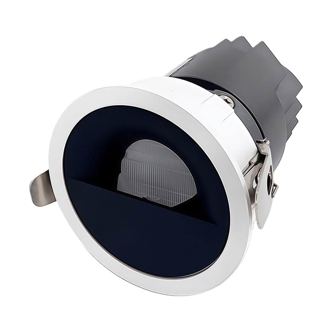 Adjustable Anti-Glare Recessed Spotlight — Aluminum & Acrylic, LED, 7W–20W, 3000K / 4000K / 6000K, 30° Adjustable, Ra90