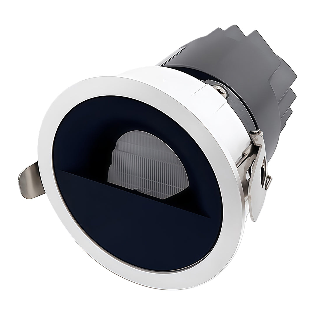 Adjustable Anti-Glare Recessed Spotlight — Aluminum & Acrylic, LED, 7W–20W, 3000K / 4000K / 6000K, 30° Adjustable, Ra90