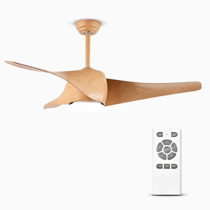 52-Inch Ceiling Fans with Remote Control and LED Lighting Luxe