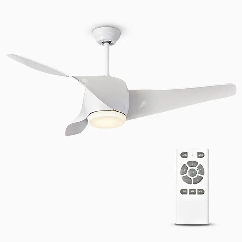 52-Inch Ceiling Fans with Remote Control and LED Lighting Luxe
