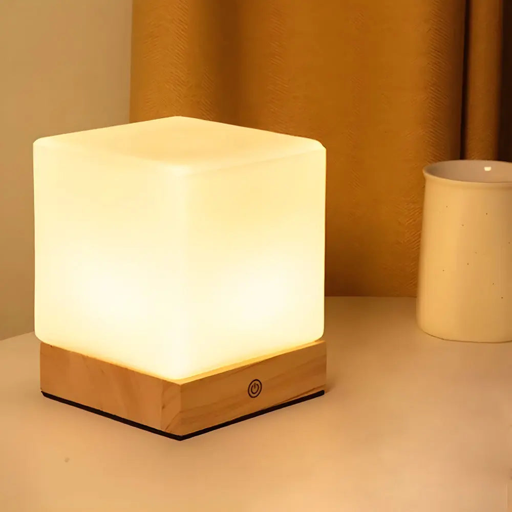 Ambient Lighting Mini Cube LED Table Lamp Luxe