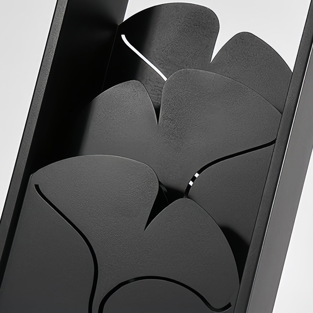 Artistic Column Outdoor Bollard Light — Black Galvanized Steel, Acrylic Shade, 10W LED, 3000K, IP65