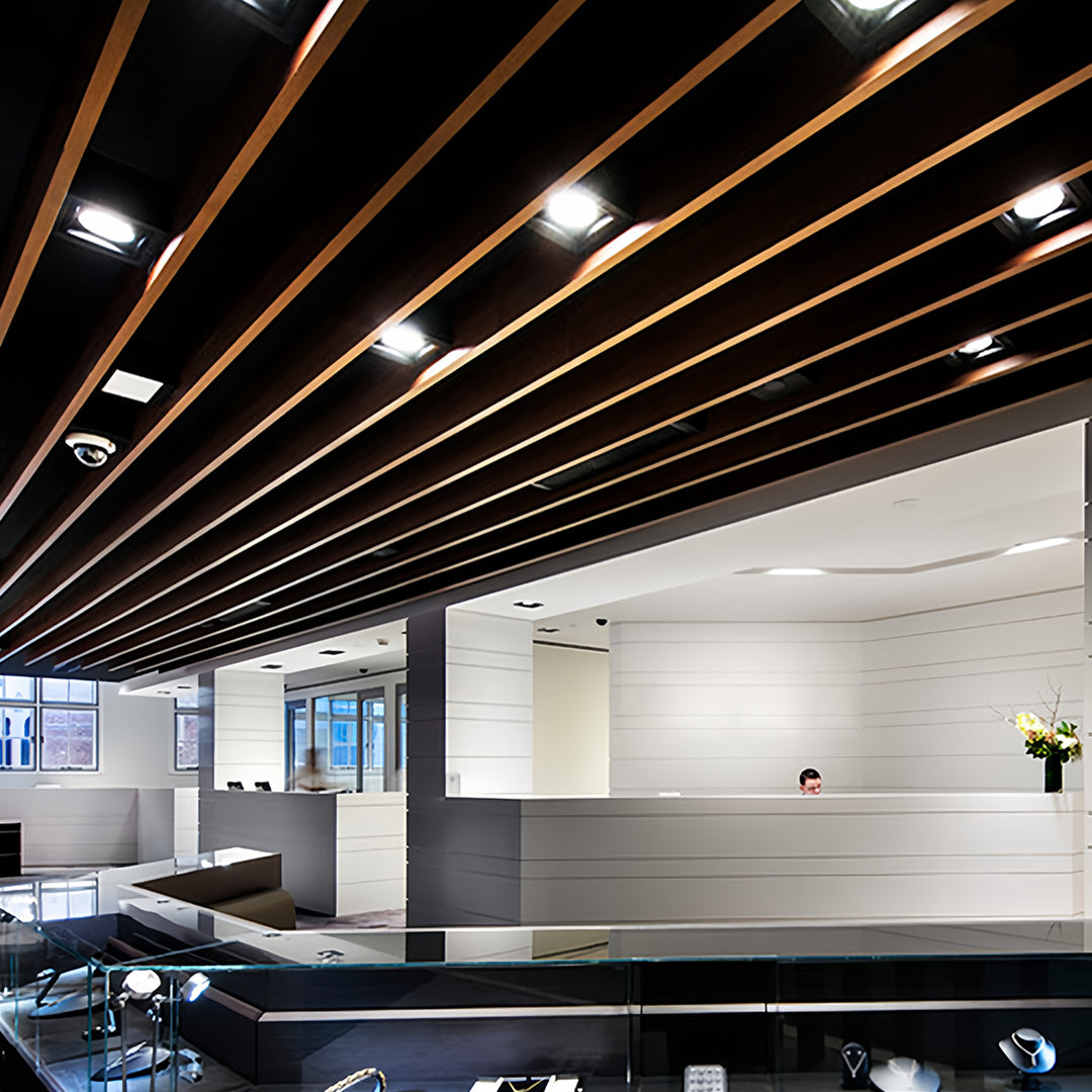 Modern Square Grille Recessed Ceiling Downlights