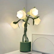 Creative Vintage Green Table Lamps with Flexible Stems - Artistic Design Luxe