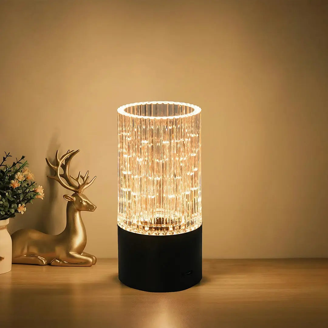 Artistic Vase Light Table Lamp Made from ABS and PS Materials Luxe