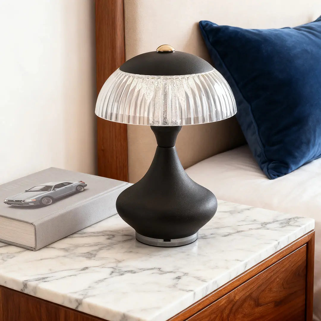 Unique Minimalist Table Lamps with Creative Charging Design Luxe