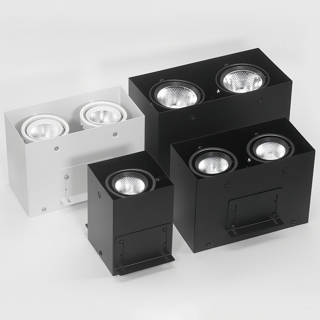 Modern Square Grille Recessed Ceiling Downlights