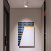 Adjustable LED Surface-Mount Spotlight — Aluminum & Acrylic, 10W, 350° Rotation, Ra98, 3000K / 4000K / 6000K, Black or White