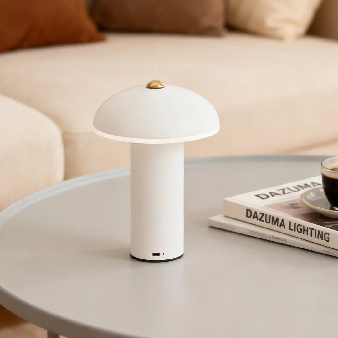 Dimmable LED Table Lamp - Stylish Iron and Acrylic Ambient Light Luxe