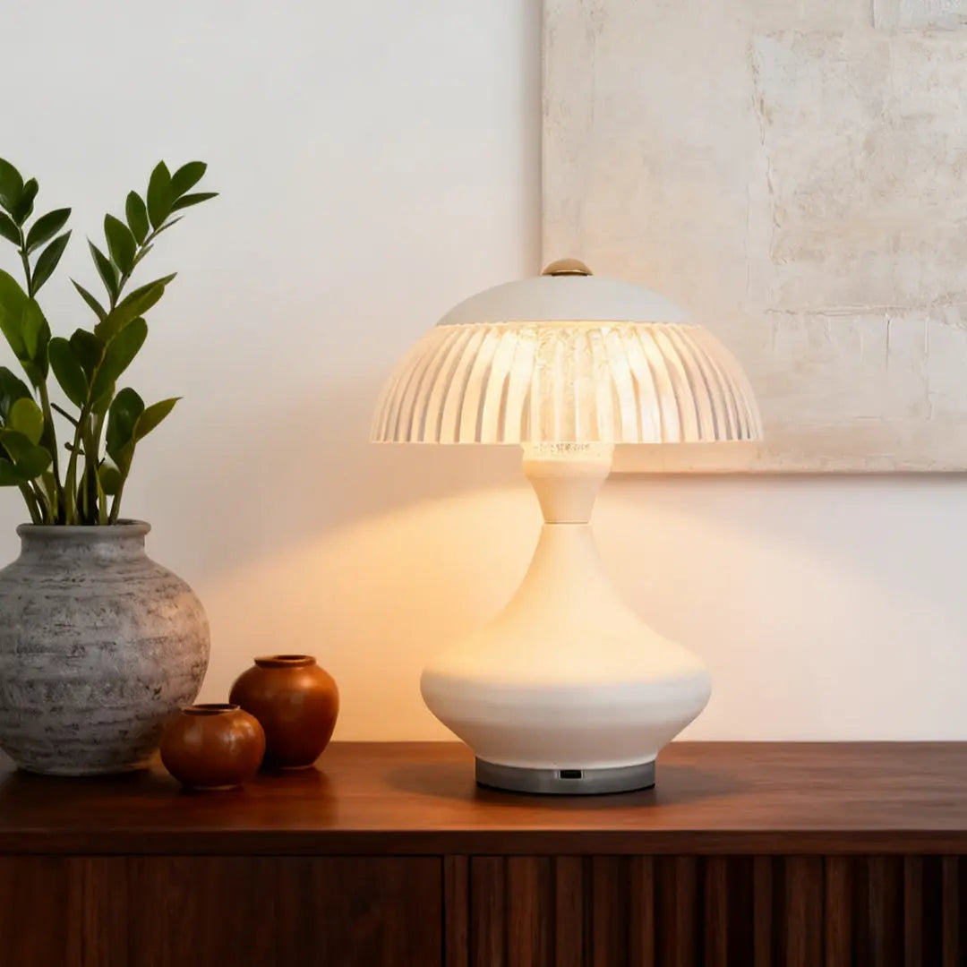 Unique Minimalist Table Lamps with Creative Charging Design Luxe