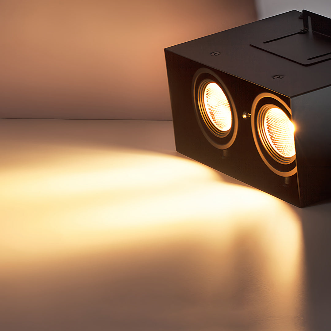 Modern Square Grille Recessed Ceiling Downlights