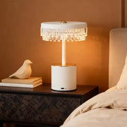 Minimalist Fringe Table Lamp with Creative Design and USB Charging Luxe