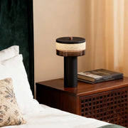 Sleek Nordic Cylindrical Table Lamp - Stylish Decorative Iron Light Luxe