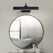 Full Copper LED Vanity Light Bar — H65 Brass, 6W, 3-Step Dimming, 350° Adjustable, Black or Copper