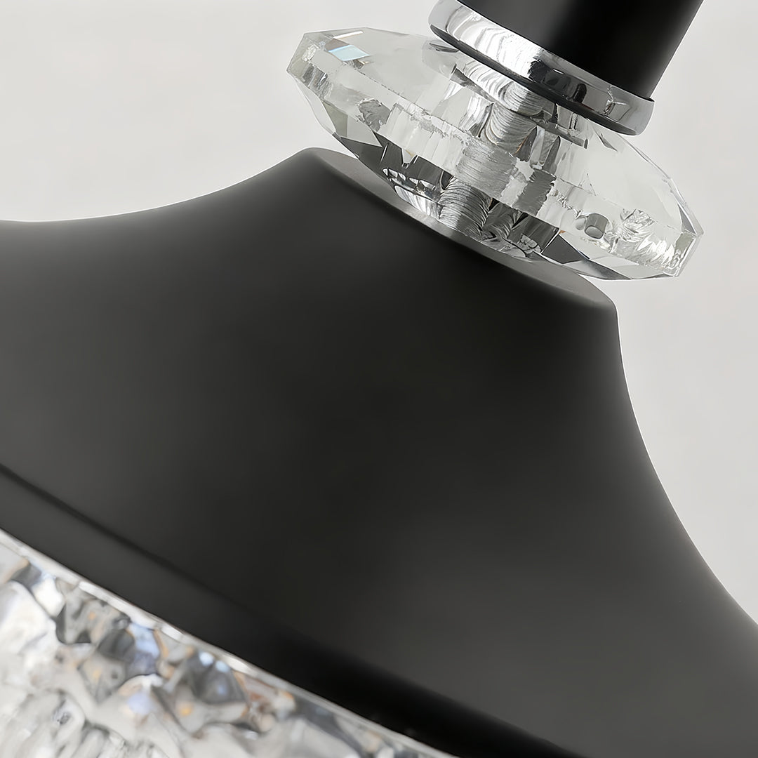 Artistic Mini Pendant Light — Metal Body, Acrylic Shade, French-Inspired Standard or Adjustable
