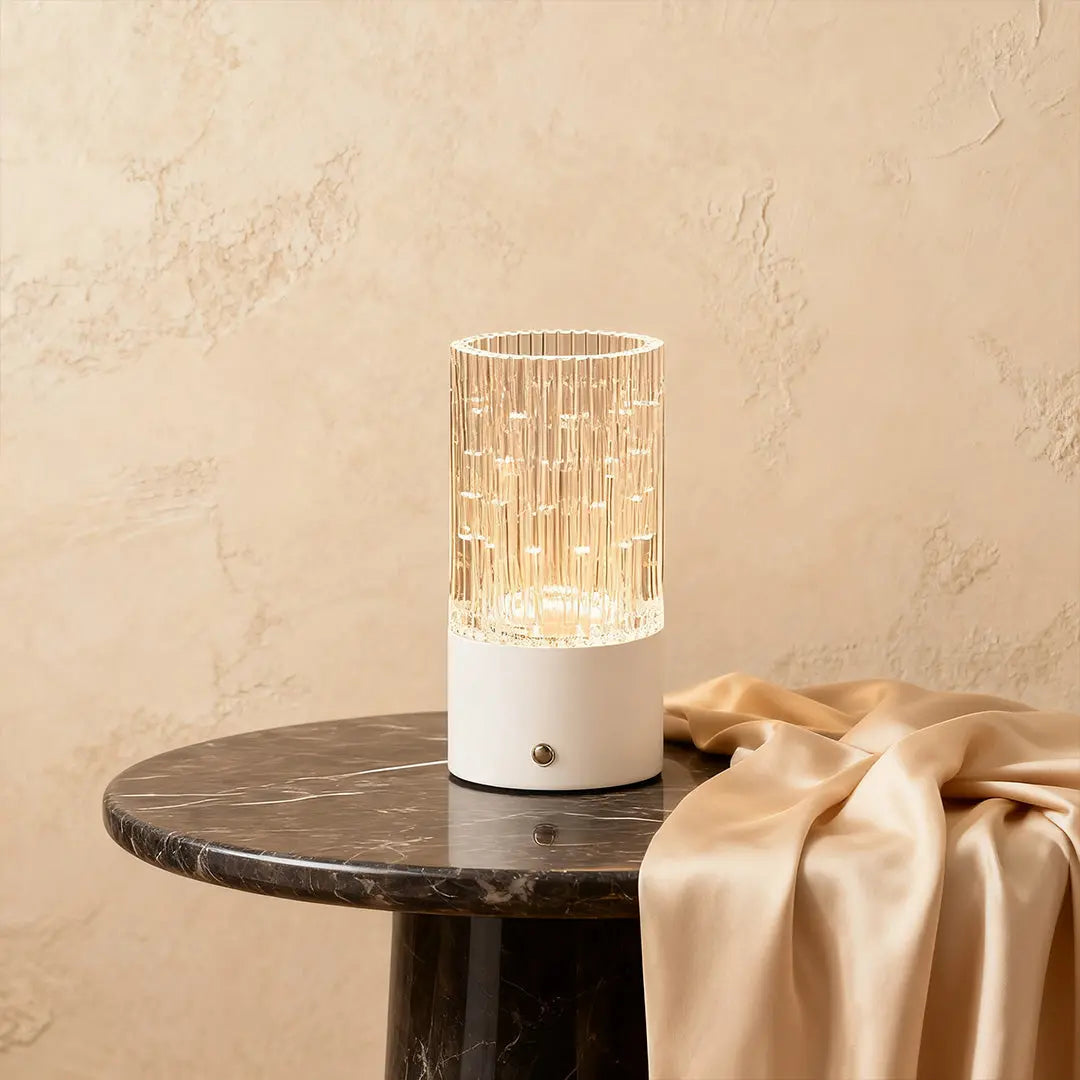 Artistic Vase Light Table Lamp Made from ABS and PS Materials Luxe