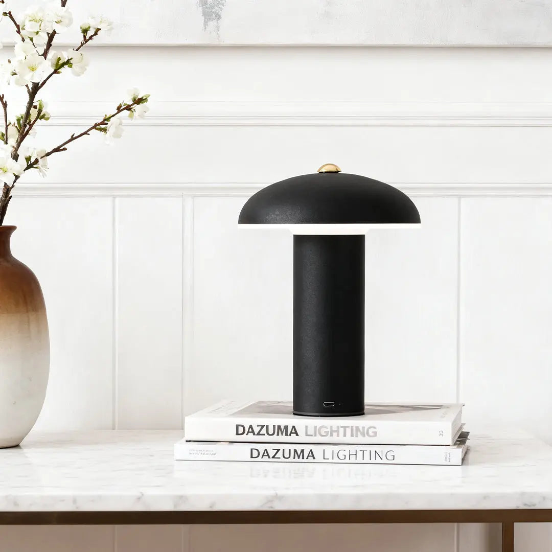 Dimmable LED Table Lamp - Stylish Iron and Acrylic Ambient Light Luxe