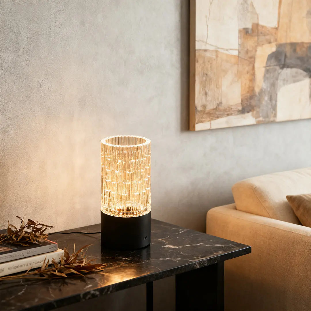 Artistic Vase Light Table Lamp Made from ABS and PS Materials Luxe