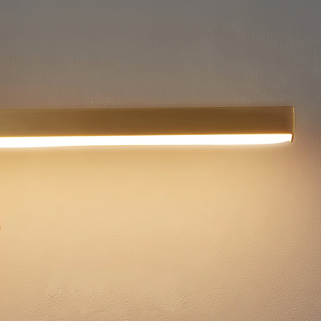 Minimalist Italian Man-Figure Wall Sconce — Full Copper, Acrylic, 5W LED, 3-Step Dimming