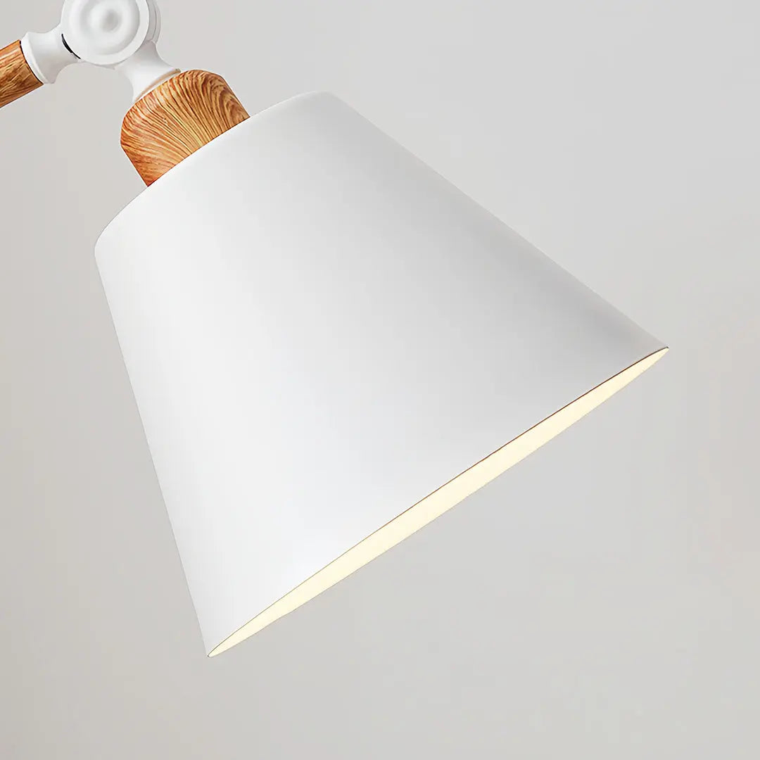 Modern Adjustable Metallic Floor Lamp Luxe