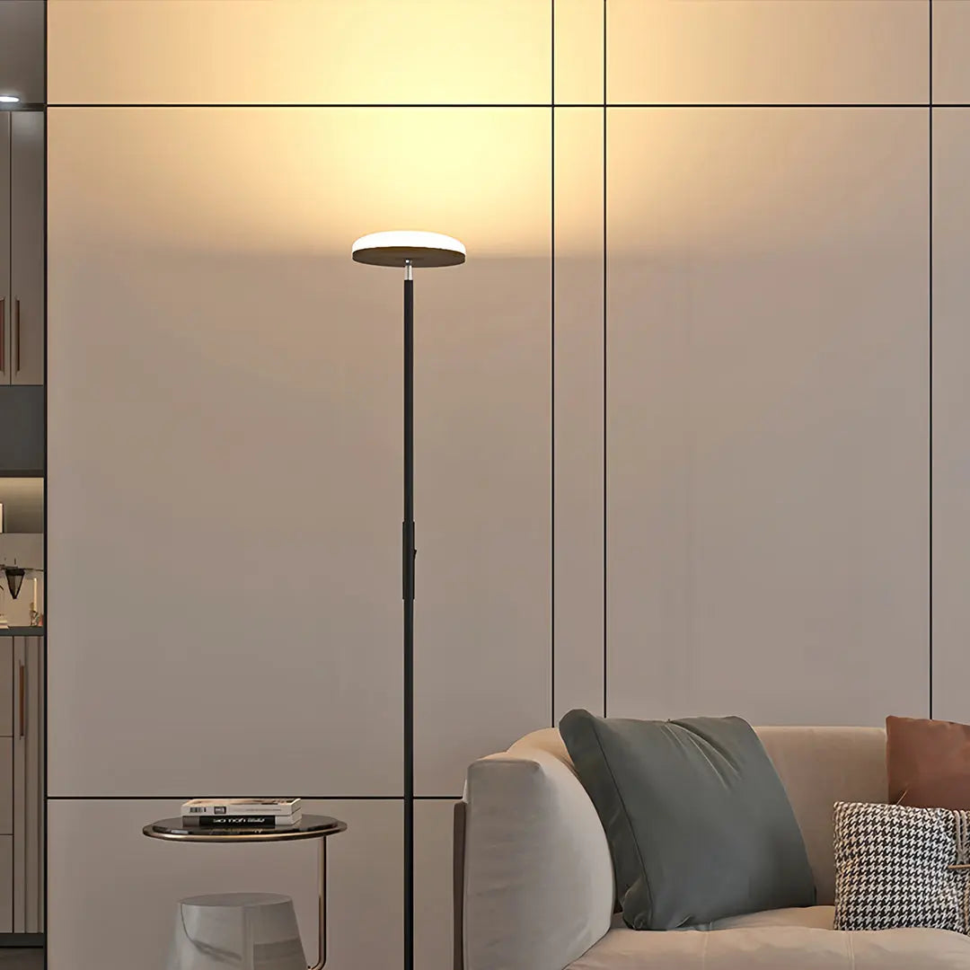 Uplight Floor Lamp with Ambient and Downlight for Reading Luxe