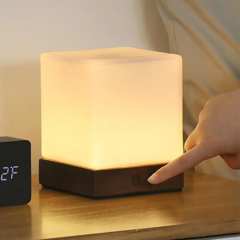 Ambient Lighting Mini Cube LED Table Lamp Luxe