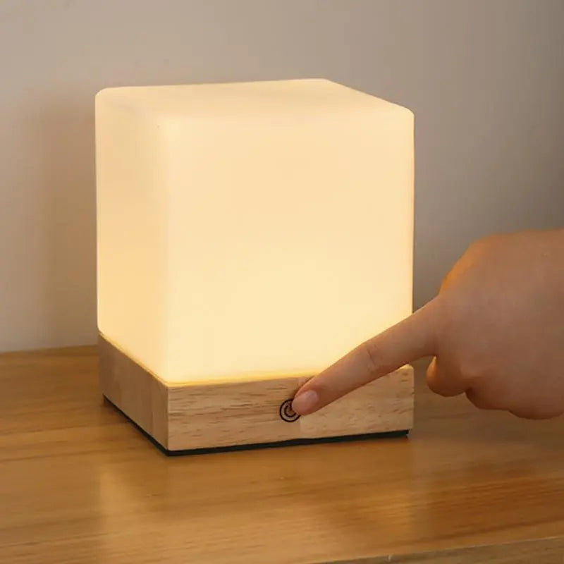 Ambient Lighting Mini Cube LED Table Lamp Luxe