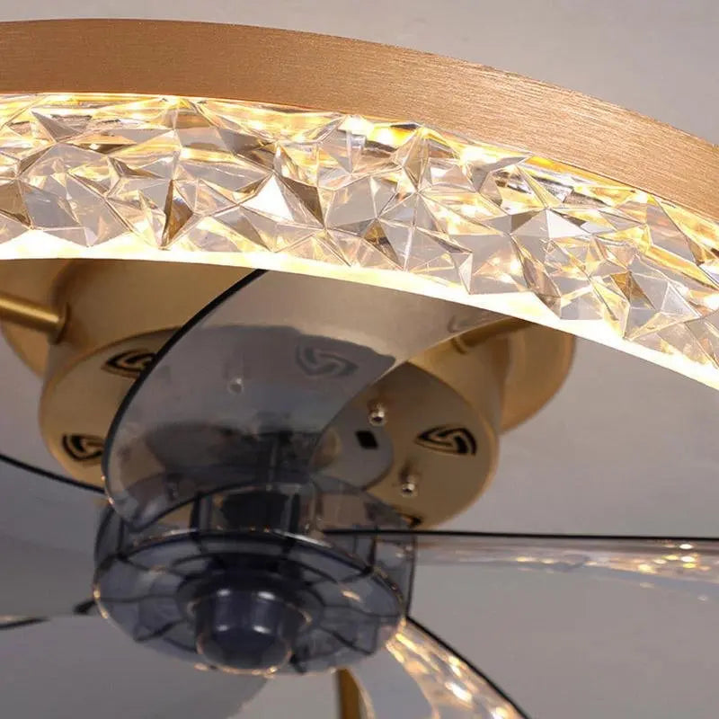 Rustic Flush Mount Ceiling Fan with 5 Blades, LED Bulbs, and Remote Control Luxe