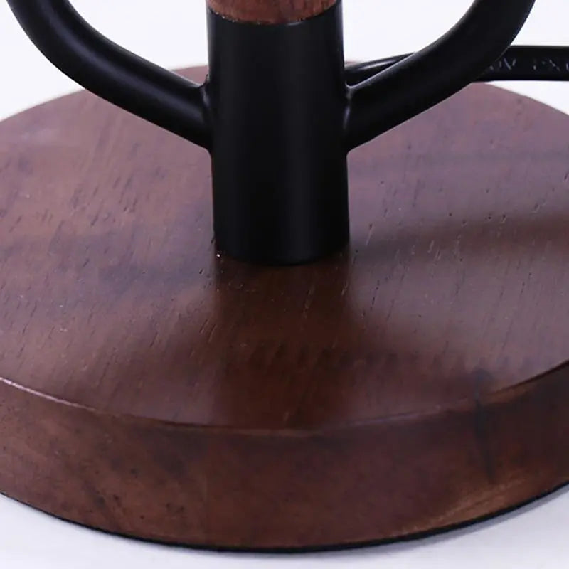 16-Inch Vintage Rustic Table Lamp with Tree Branch Design and Fabric Drum Shade - US Plug Luxe