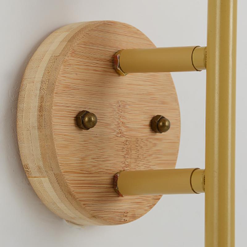 Freeform Bamboo Wall Sconce — Hardwired, E27, 4.33" × 18.90"