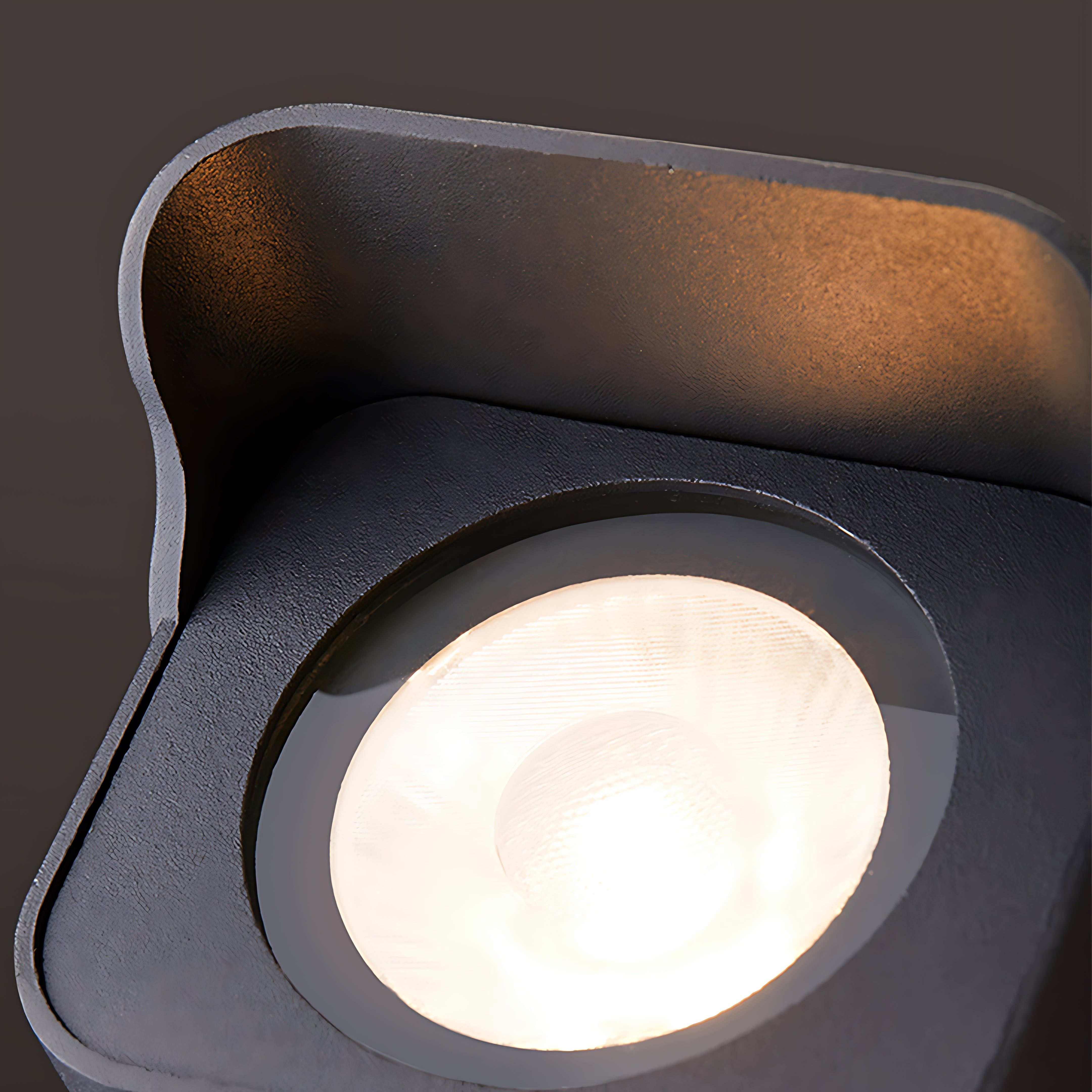 Modern Outdoor Garden Spotlight — Die-Cast Aluminum, 12W LED, 3000K, IP55, 90° Adjustable