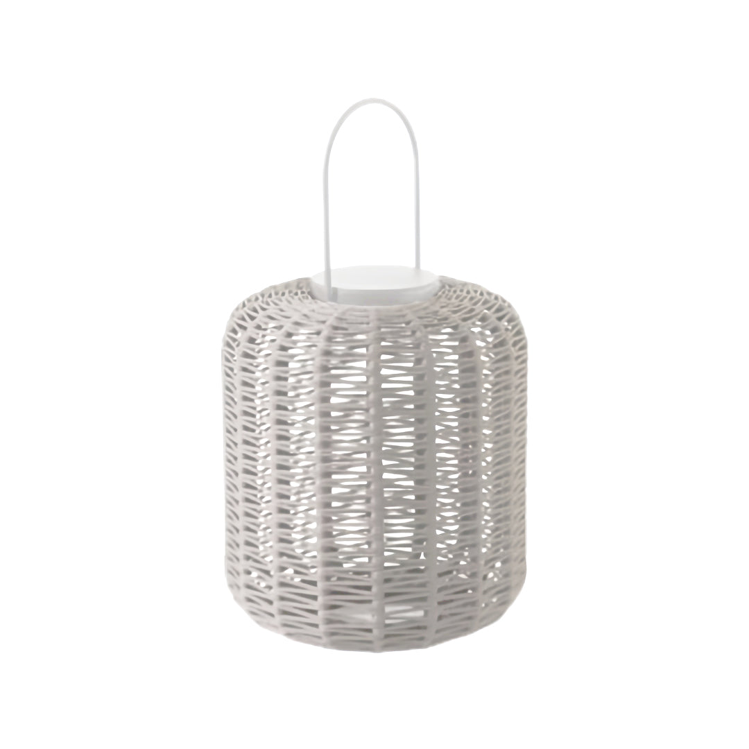 Woven Rope Outdoor Portable Lantern — Stainless Steel, LED 10W, IP54, 3 Sizes